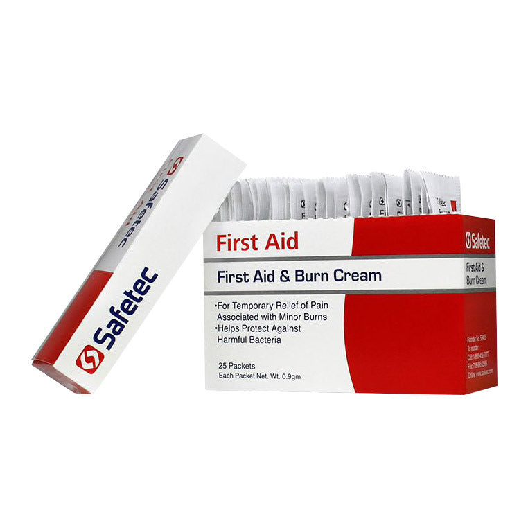 First Aid & Burn Cream with Benzalkonium and Lidocaine, 0.9g Unit Dose