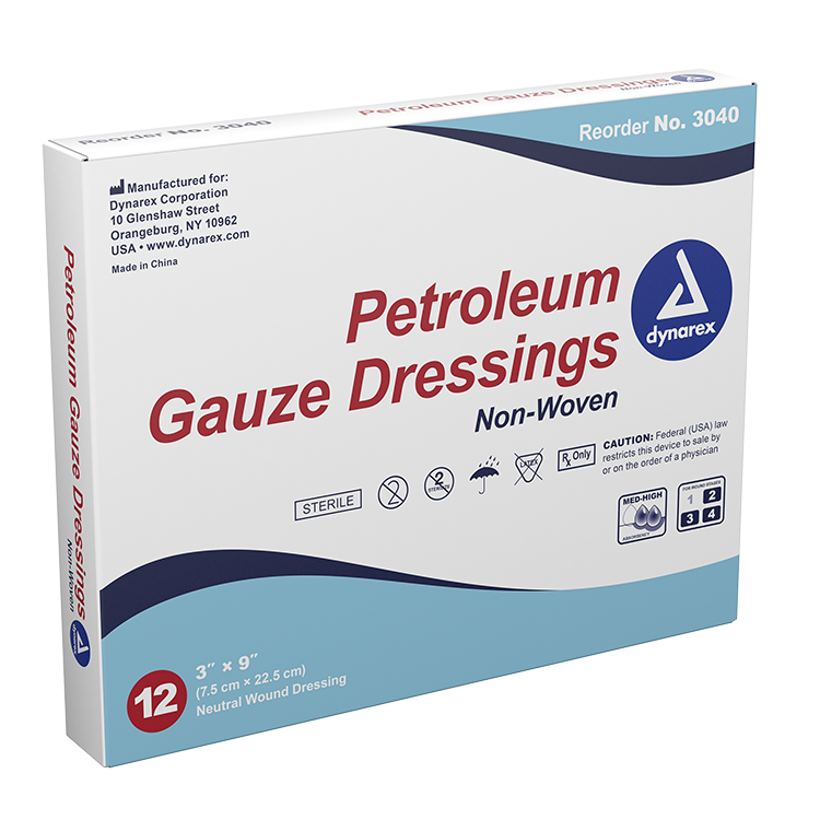 Petroleum Gauze Dressing 3" X 9"