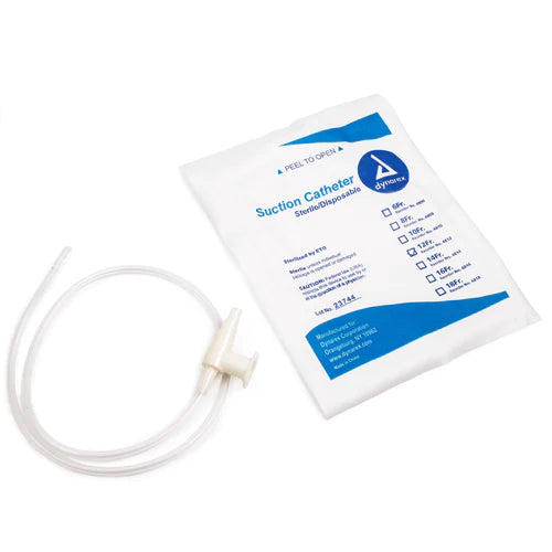 Pediatric Suction Catheters - Sizes 5fr, 6fr, 8fr, 10fr