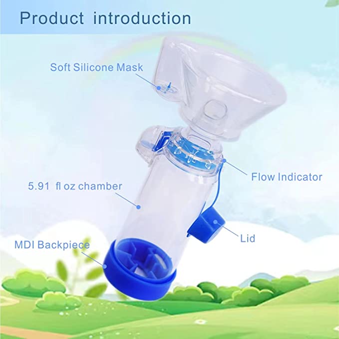 Metered-Dose-Inhaler (MDI) Spacer - Adult and Pediatric Sizes