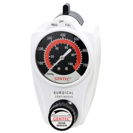 Continuous Suction Regulator - Ohmeda Back - Barb Bottom - 0-760 - Analog or Digital Display