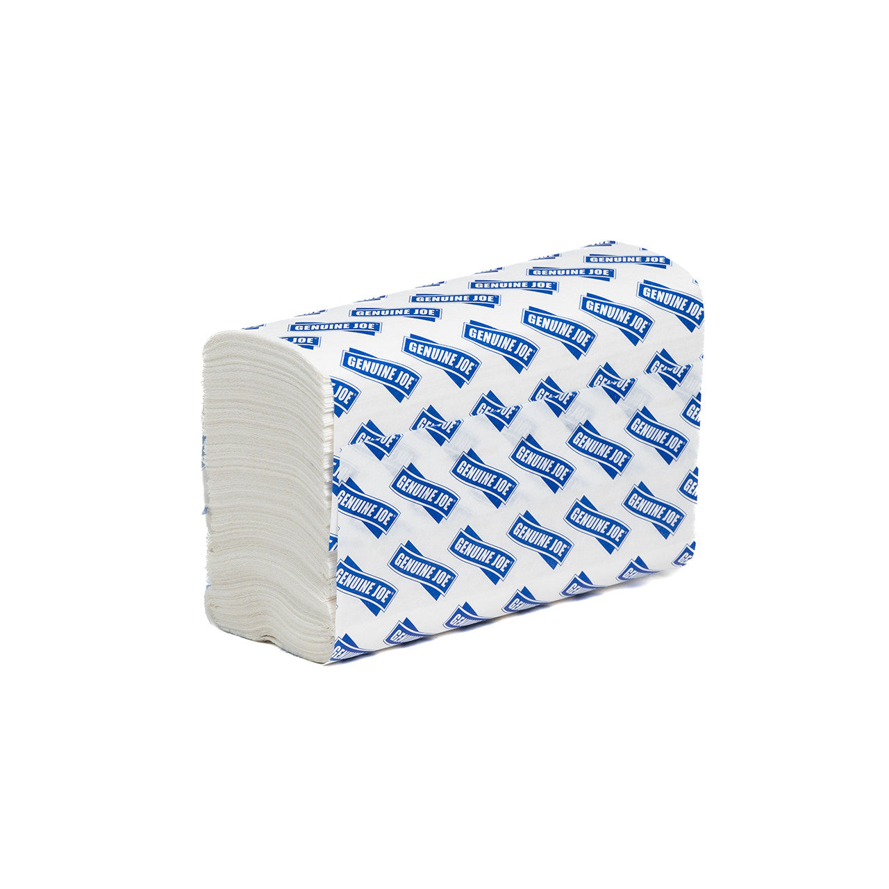 Multifold Paper Towels - White - 1 Ply - 9.5"x9.1" - Interfolded - Embossed - 250/Bundle - 4000/Case