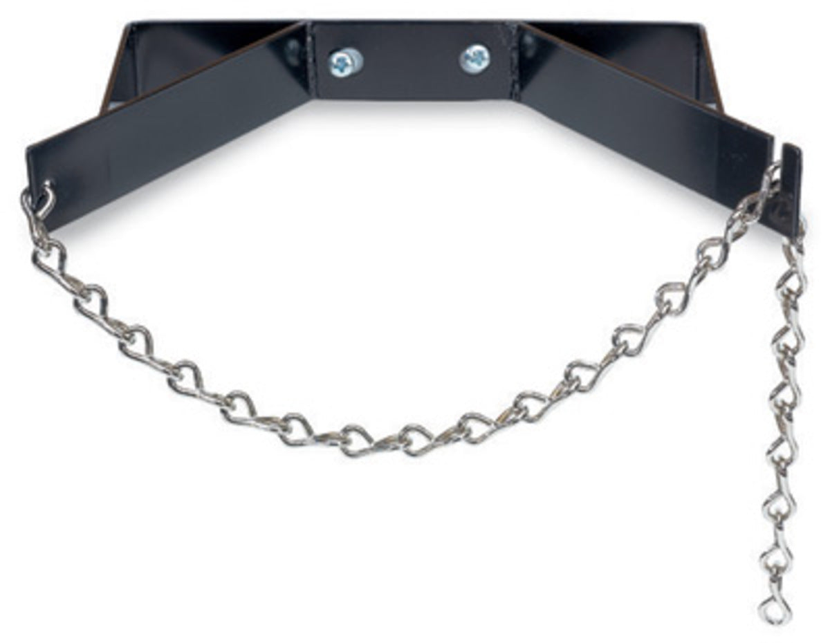 Steel 1 Cylinder Wall Bracket With Chain