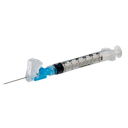 Magellan Syringes with Hypodermic Safety Needle - Box of 50
