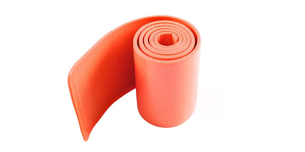 Flex-All Foam/Aluminum Splint - Orange - 36in L x 4in W - Rolled