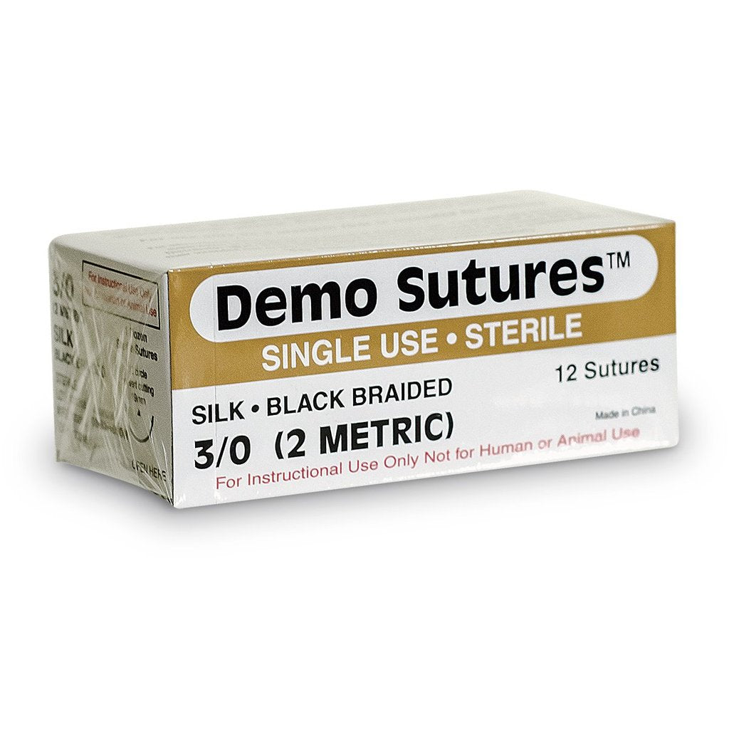 Suture Demo 3/0 Pk Of 12