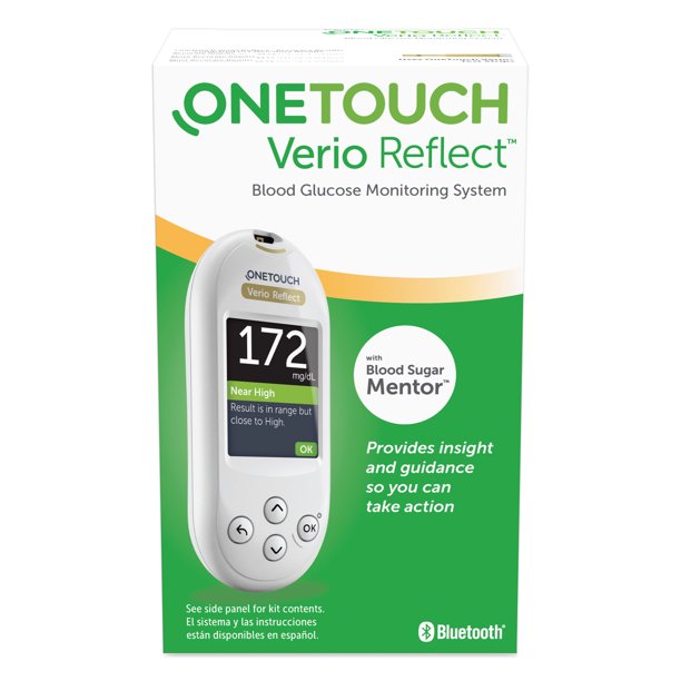 OneTouch Verio Reflect - Diabetes Blood Glucose Monitoring Meter