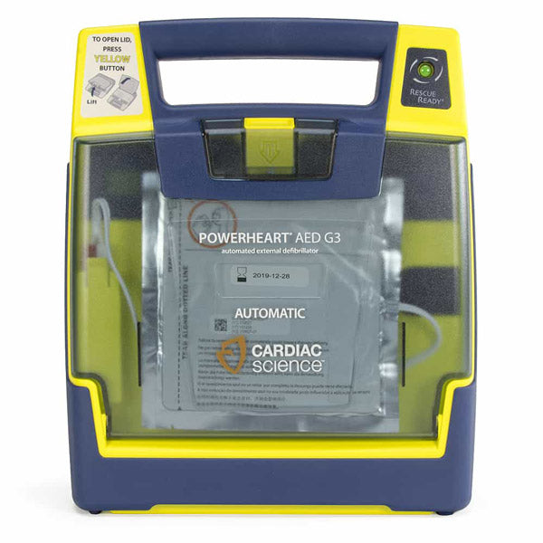 Cardiac Science PowerHeart G3 AED Defibrillator - Fully Automatic - Recertified